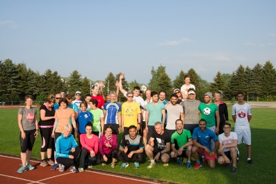 1. Stundenlauf mit Musik