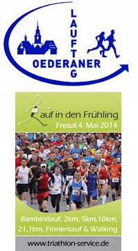 Oederaner Lauftag und Lauf in den Frühling